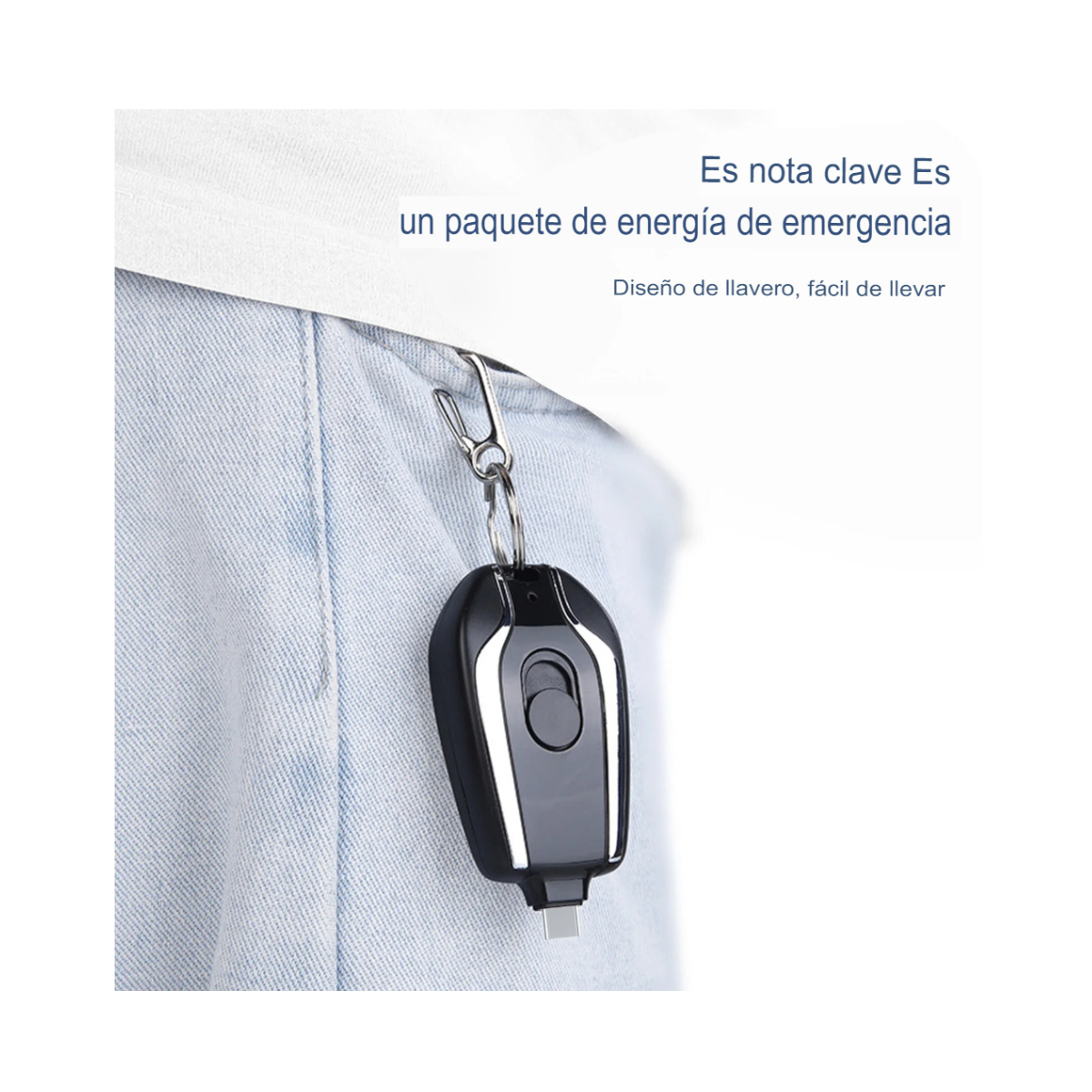 PowerClip™-Cargador tipo llavero